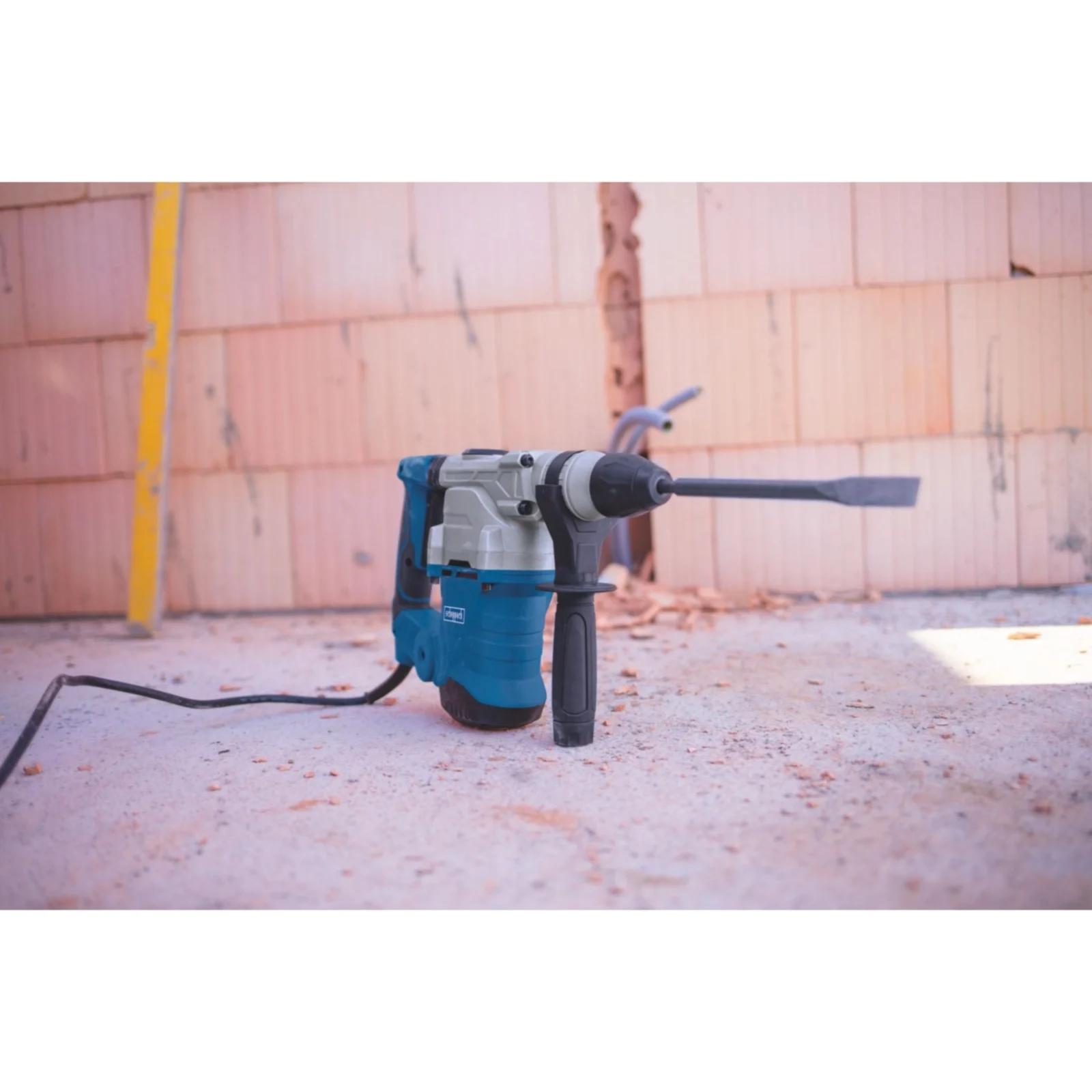 Ciocan rotopercutor SDS-Plus Scheppach DH1300 PLUS, 1250 W, 5 J + Set burghie si dalta [10]