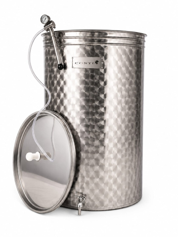 Vinificatie & Distilare - Cisterna inox cu capac flotant pneumatic CLASIC, 600 L
