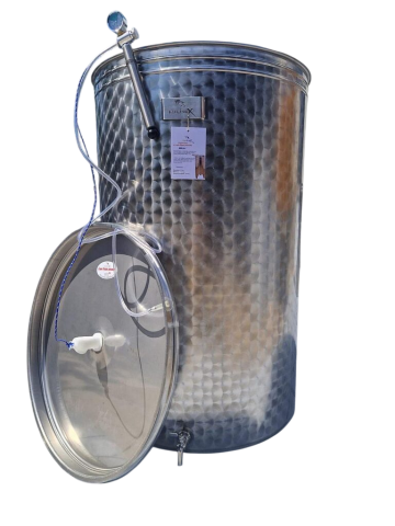 Vinificatie & Distilare - Cisterna inox cu capac flotant pneumatic KULINOX CLASIC, 1650 L