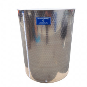 Cisterna inox Marchisio SPO2150, 2150 litri, capac flotant cu ulei de parafina, 1190x2000 mm [2]
