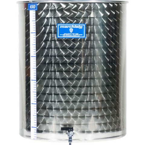 Cisterna inox pentru fermentare si stocare vin Marchisio SPA, capac flotant cu garnitura [1]