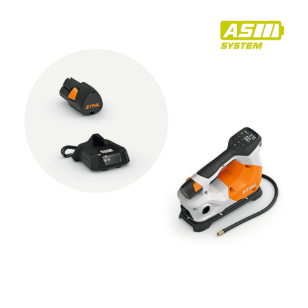 Casa si Gradina - Compresor cu acumulator Stihl KOA 20 SET, 10.8V, 360 L/min, 10.3 bar (cu AS 2 si AL 1)