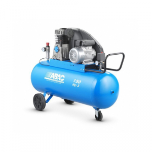 Compresoare cu piston - Compresor de aer cu piston Abac PRO A39B 150 CM3, 150 L, 10 bar, 393 L/min, 3 CP, monofazat