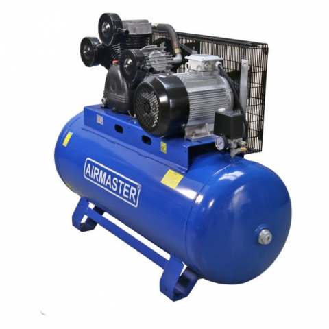 Compresoare cu piston - Compresor de aer Airmaster AIR27010-10, 7.5 kW, 10 CP, 10 bar, 1269 L/min, 270 litri