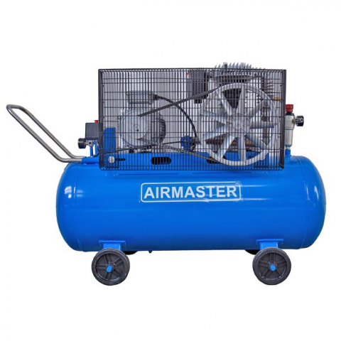 Compresor de aer cu piston Airmaster AIR5.5SHU10200, 200 L, 10 bar, 550 L/min, 5.5 CP, trifazat [2]