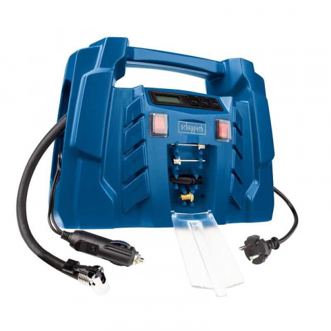 Compresoare - Compresor de aer fara ulei Scheppach AIRFORCE 5, 12V - 230V, 150 W, 8 bar, 36.5 l/min