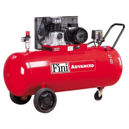 Compresoare cu piston - Compresor de aer Fini MK103-200-3M, 2.2 kW, 3 CP, 10 bar, 365 L/min, 200 litri