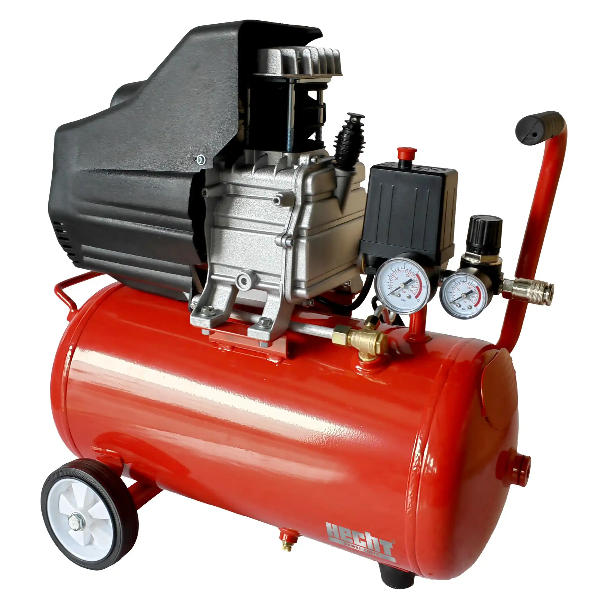 Compresoare cu piston - Compresor de aer HECHT 2027, 1.5 kW, 2 CP, 8 bar, 186 L/min, 24 litri