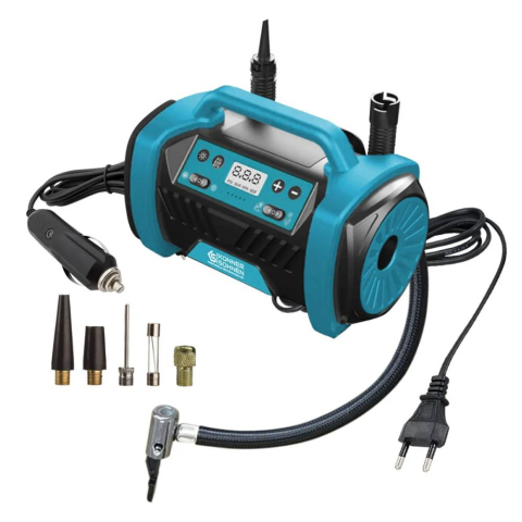 Auto, Moto & Marine - Compresor de aer Konner & Sohnen KS P30, 12V / 230V, 120 W, 35 l/min, max. 150 psi