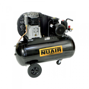 Compresoare cu piston - Compresor de aer cu piston Nuair NUB B3800B/100 CT3, 100 L, 10 bar, 390 L/min, 3 CP, trifazat