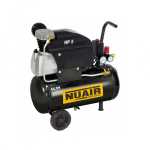 Compresoare cu piston - Compresor de aer Nuair NUB FC2/24, 1.5 kW, 2 CP, 8 bar, 222 L/min, 24 litri