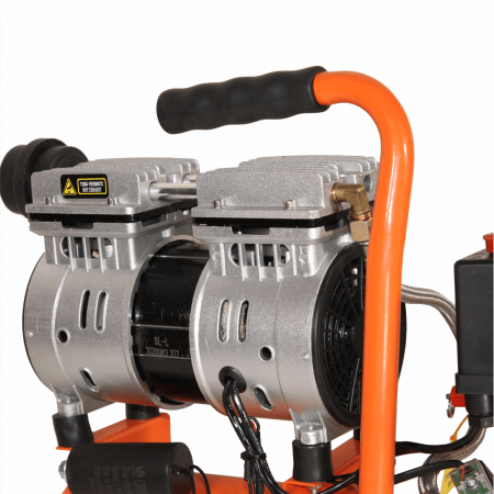 Compresor de aer fara ulei Bisonte SC008-009, 9 L, 8 bar, 94 L/min, 0.8 CP, monofazat [5]