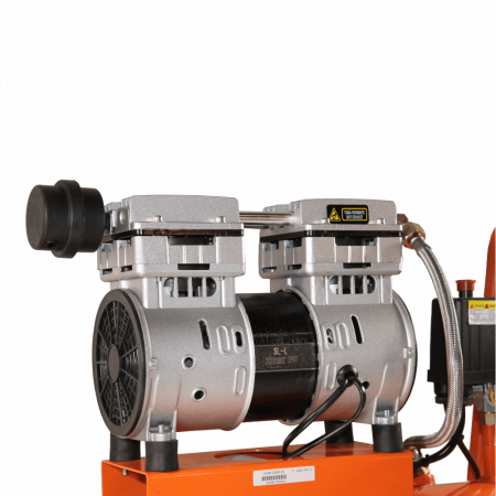 Compresor de aer fara ulei Bisonte SC012-050, 50 L, 8 bar, 168 L/min, 1.2 CP, monofazat [2]