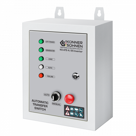 Generatoare de curent - Comutator de transfer automat KS ATS 4/25 Inverter
