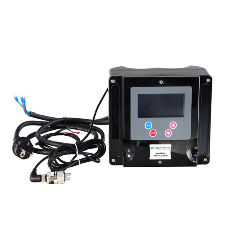 Automatizări pompe de apă - Controler VFD 20-50Hz ProGARDEN AquaMatic VFA10LM 2200, 2.2 kW, 1x230V-in, 1x230V-out, compact, LED