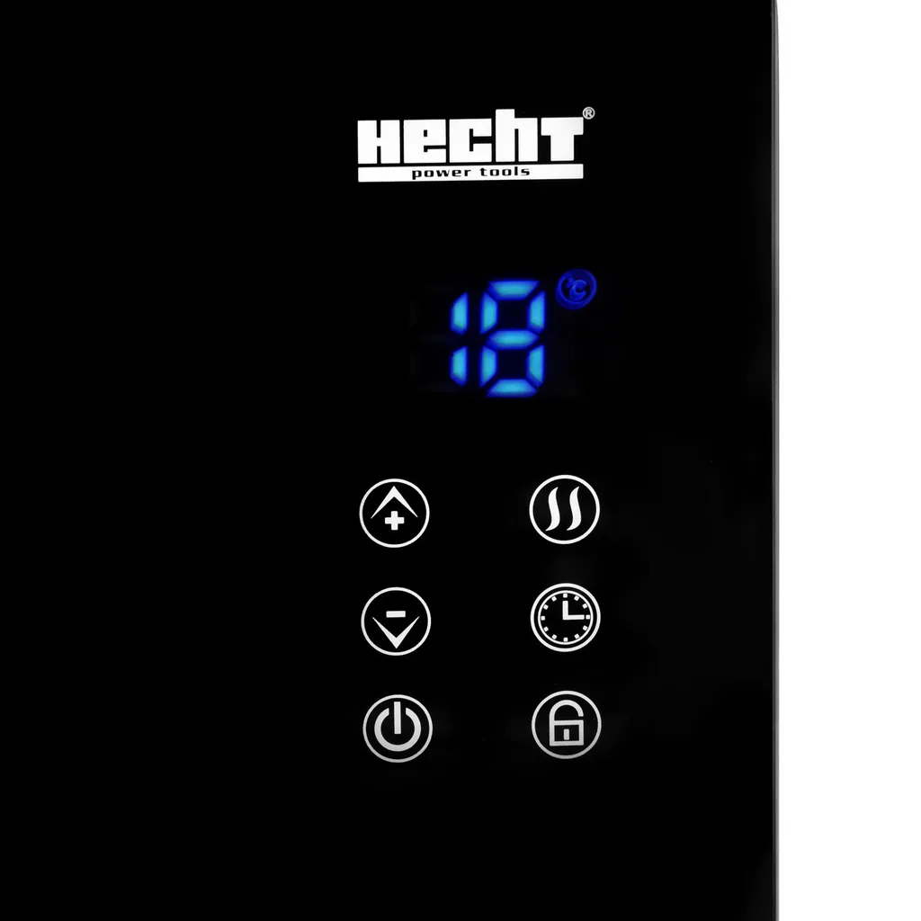 Convector electric HECHT 3522, 2000 W, suprafata incalzita 25 mp, display LED, telecomanda [3]