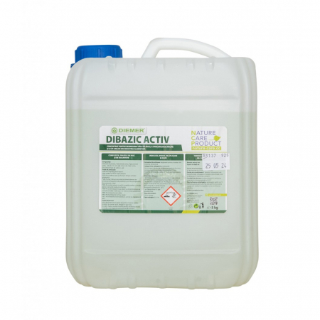 Soluții curățare mulgători - Degresant solutie pentru sali de muls, tancuri racire, Diemer Dibazic Activ, 5 kg