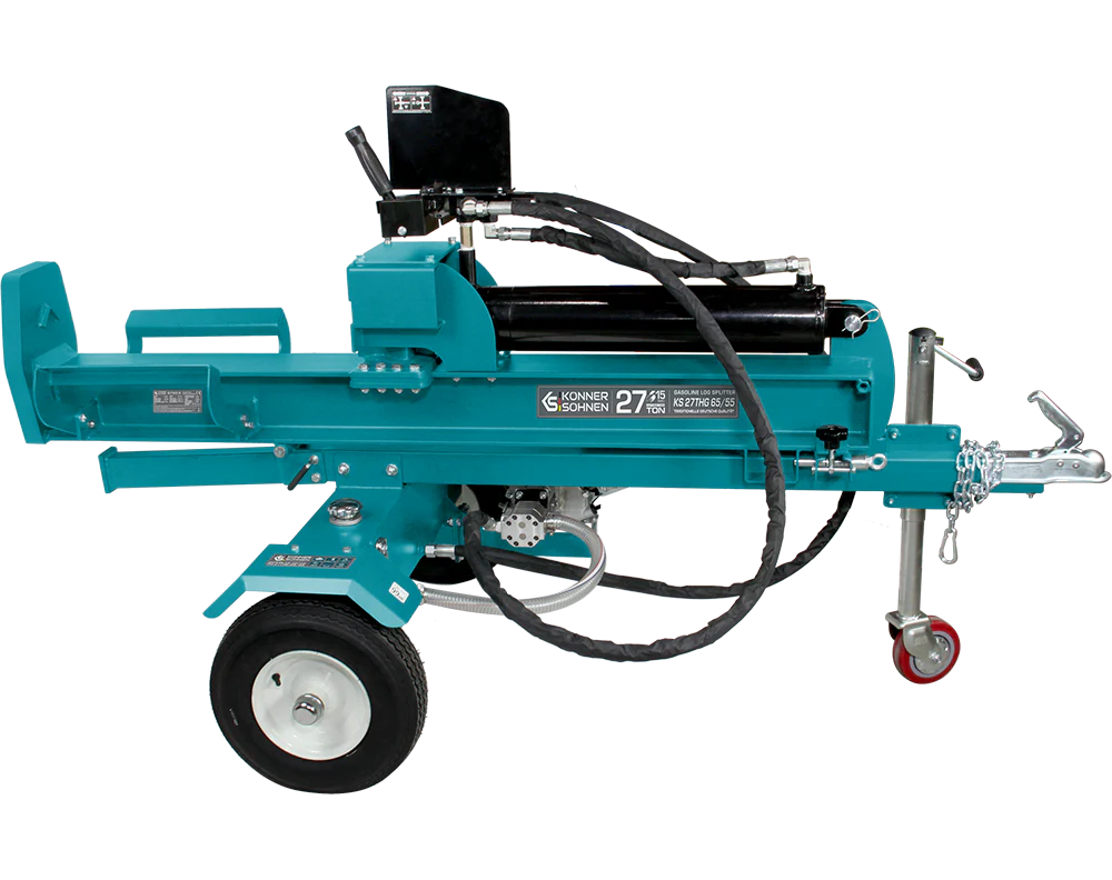 Despicator busteni Konner & Sohnen KS 27THG 65/55, 27 tone, benzina, 6.5 CP, tractabil, Dmax. 550 mm, Lmax. 650 mm [1]