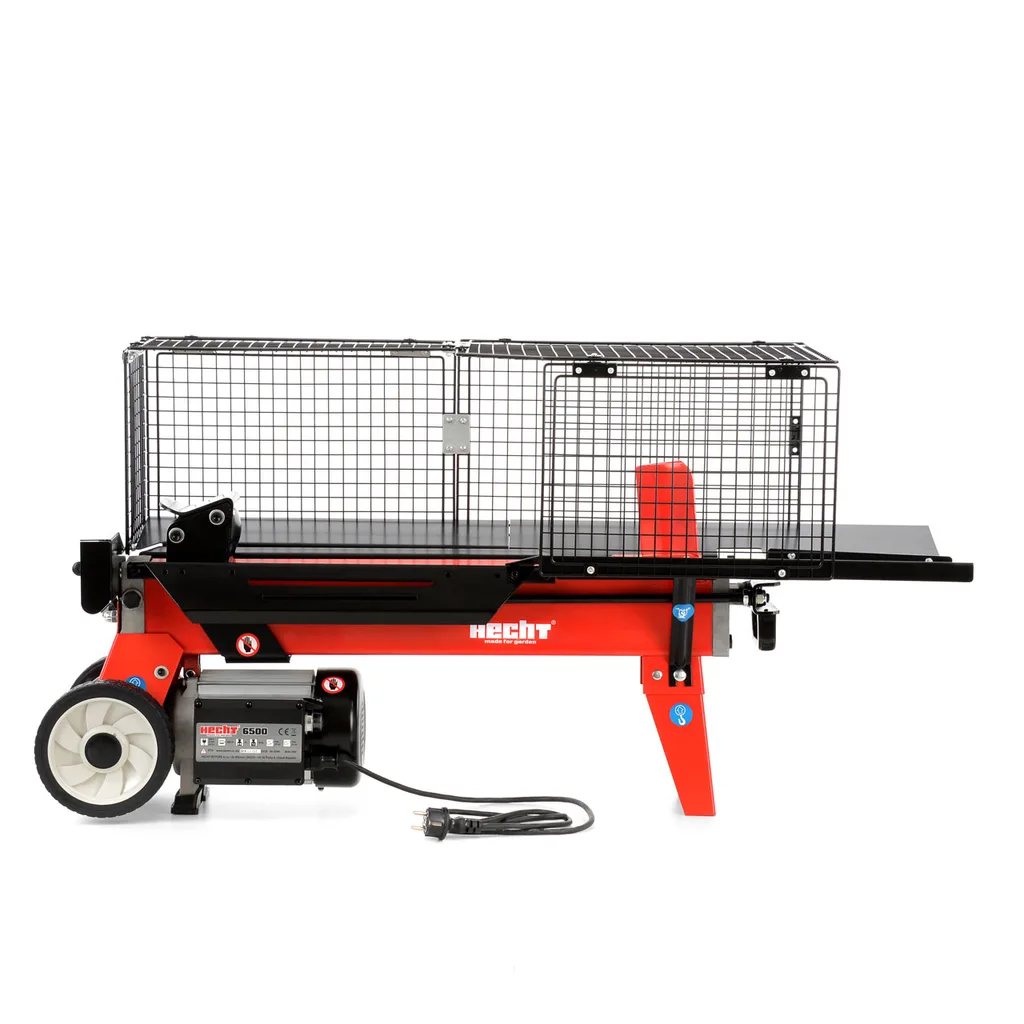 Despicatoare de lemne - Despicator de lemne HECHT 6500, 5 tone, monofazat, 2200 W, Dmax. 250 mm, Lmax. 520 mm