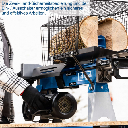 Despicator de lemne Scheppach HL 760 L, 7 tone, monofazat, 2200 W, Dmax. 250 mm, Lmax. 520 mm [3]