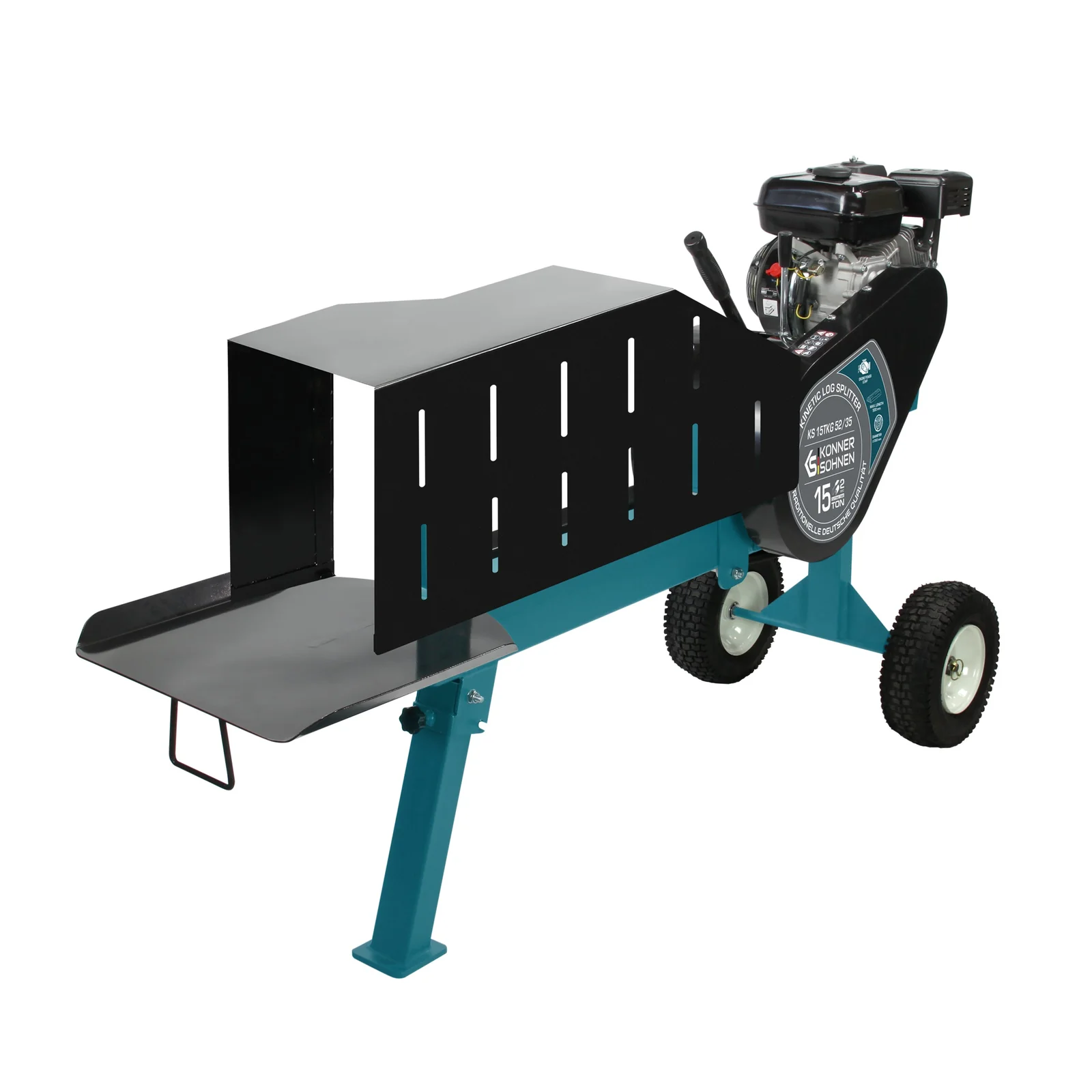 Despicator de lemne tip cinetic Konner & Sohnen KS 15TKG 52/35, 15 tone, benzina, 6.5 CP, Dmax. 350, Lmax. 520 mm [3]