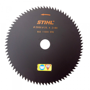 Accesorii motocoase si trimmere - Disc cu dinti ascutiti Stihl 200x25.4 mm, 80 dinti