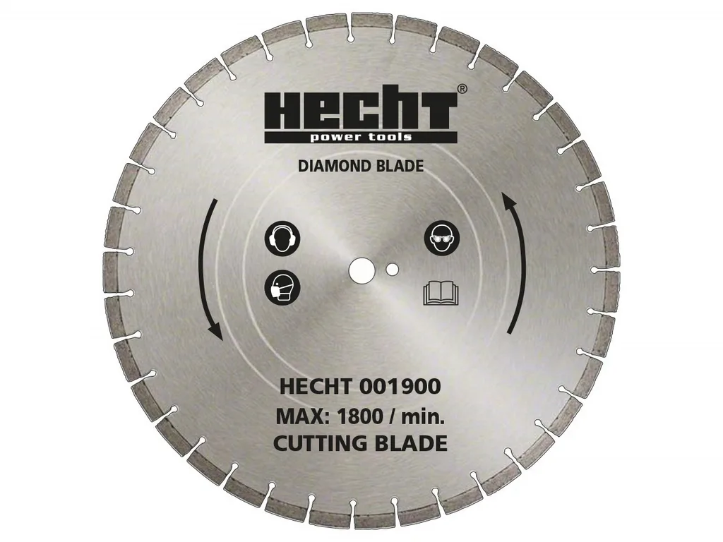 Discuri diamantate - Disc diamantat beton HECHT 001902, Ø 450 mm