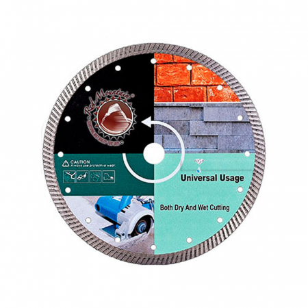 Constructii - Disc diamantat pentru materiale de constructii Red Mountain, Turbo Segmentat presat la cald
