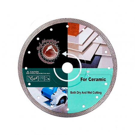 Constructii - Disc diamantat pentru materiale de constructii Red Mountain, Turbo tip "W" presat la cald