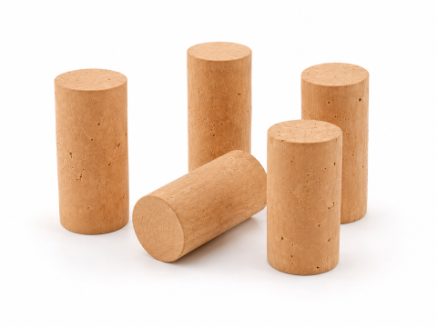 Dop cilindric din pluta naturala, calitate SUPER, 24 x 44 mm [2]
