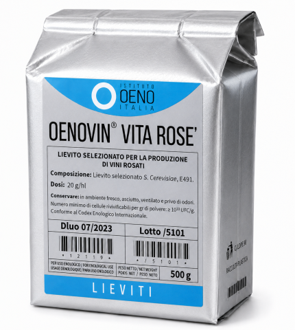 Vinificatie & Distilare - Drojdie pentru vinuri roze OENOVIN VITA ROSE, 0.5 kg