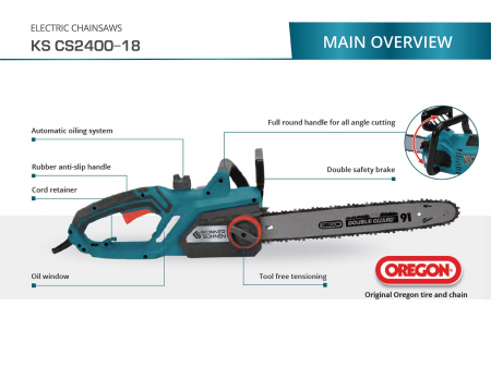 Drujba (fierastrau cu lant) electria KS CS2400-18 [1]