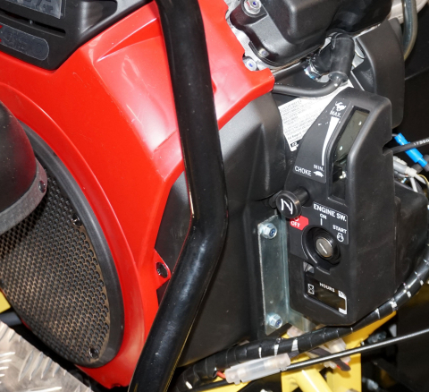 Elicopter dublu finisare beton Masalta MRT73P, Honda GX690, 24 CP, benzina, 1860 mm (nu permite discuri flotoare) [3]