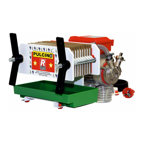 Vinificatie & Distilare - Filtru de ulei ROVER PULCINO 10 OIL, 10 placi, 100-150 L/h