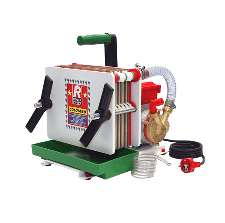 Vinificatie & Distilare - Filtru de vin Rover Colombo 6, 6 placi, 200-300 L/h