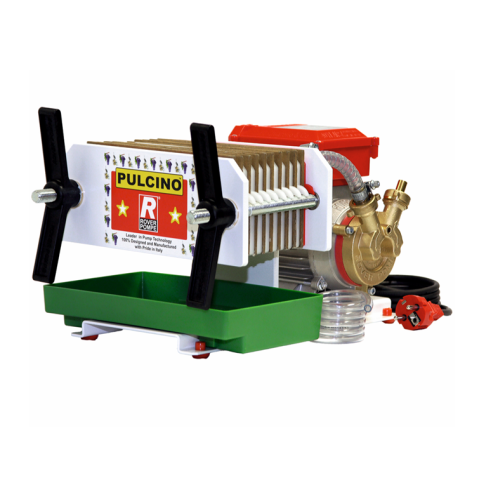 Vinificatie & Distilare - Filtru de vin Rover PULCINO 10, 10 placi, 120-160 L/h