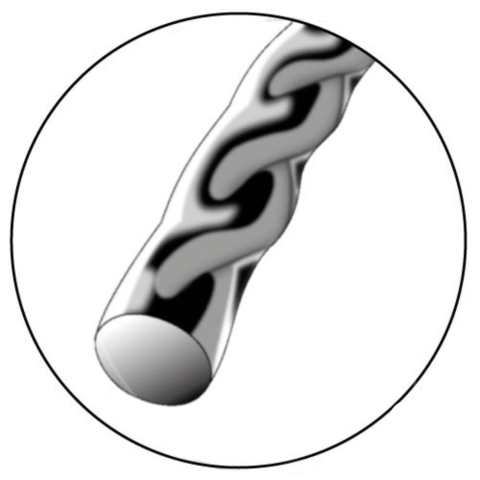 Fir motocoasa DESERT VORTEX, profil spirala, 3.0 mm x 219.5 m [1]