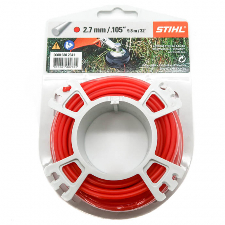 Fir motocoasa Stihl, profil rotund, nylon, 2.7 mm x 9 m