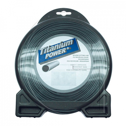 Fir motocoasa TITANIUM POWER®, profil rotund, 3.0 mm x 56 m