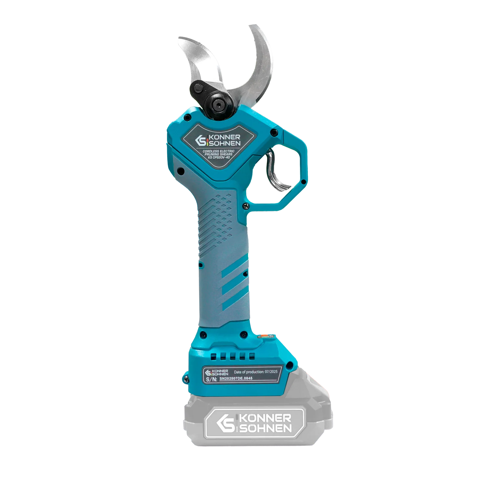 Foarfeca de gradina cu acumulator Konner & Sohnen KS CPS20V-40, 20 V, max. 40 mm, fara acumulator in set (Solo) [11]