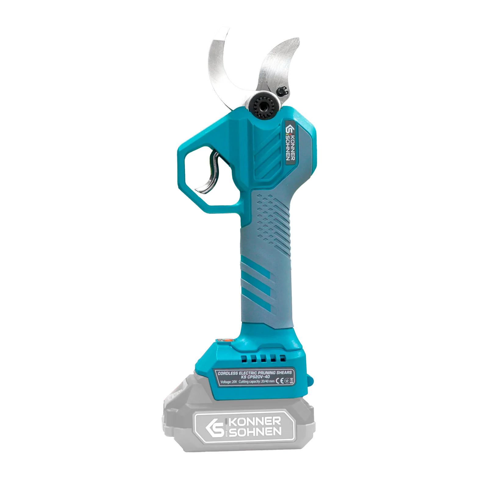 Foarfeca de gradina cu acumulator Konner & Sohnen KS CPS20V-40, 20 V, max. 40 mm, fara acumulator in set (Solo) [10]