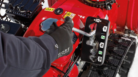 Freza de zapada Honda HSS 655 K1 ET, 4.9 CP, benzina, 3 viteze, 55 cm, senile, pornire manuala [4]