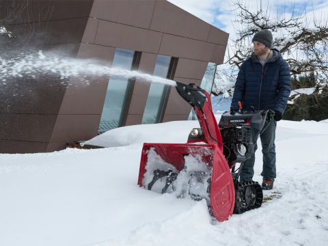 Freza de zapada Honda HSS 970A ET, 8.4 CP, benzina, 71 cm, transmisie hidrostatica, senile, pornire manuala [3]