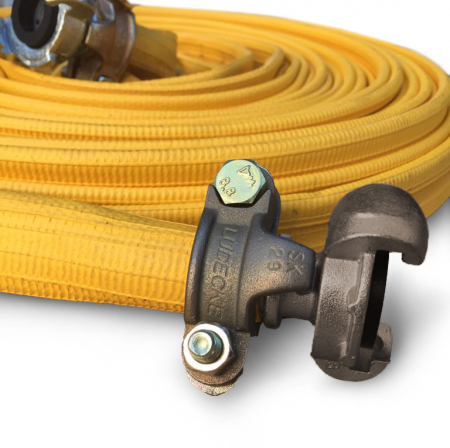 Compresoare - Furtun aer comprimat cu cuple One Flat Air, 25 mm x 20 m