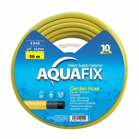Furtunuri pentru gradina - Furtun de gradina pentru apa AquaFix, 12.5 mm (1/2"), rola 50 m