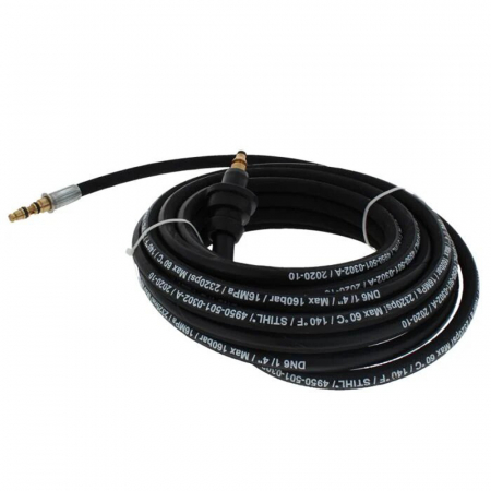Accesorii aparate spalat cu presiune - Furtun de presiune DN6, 9 m, insertie metalica, pentru Stihl RE 130 Plus (tambur furtun)