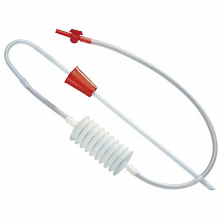 Dispozitive umplere - Furtun pentru tras vin, cu pompa manuala si robinet