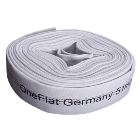 Pompe de apa - Furtun refulare ONE FLAT GERMANY, exterior textil, rola 20 m
