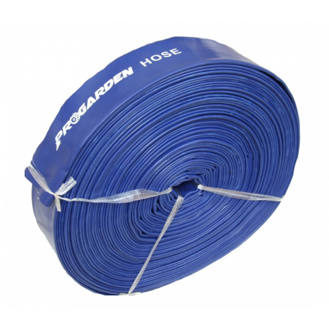 Furtun refulare plat ProGARDEN 4KGF4, 100 mm (4"), rola 50 m
