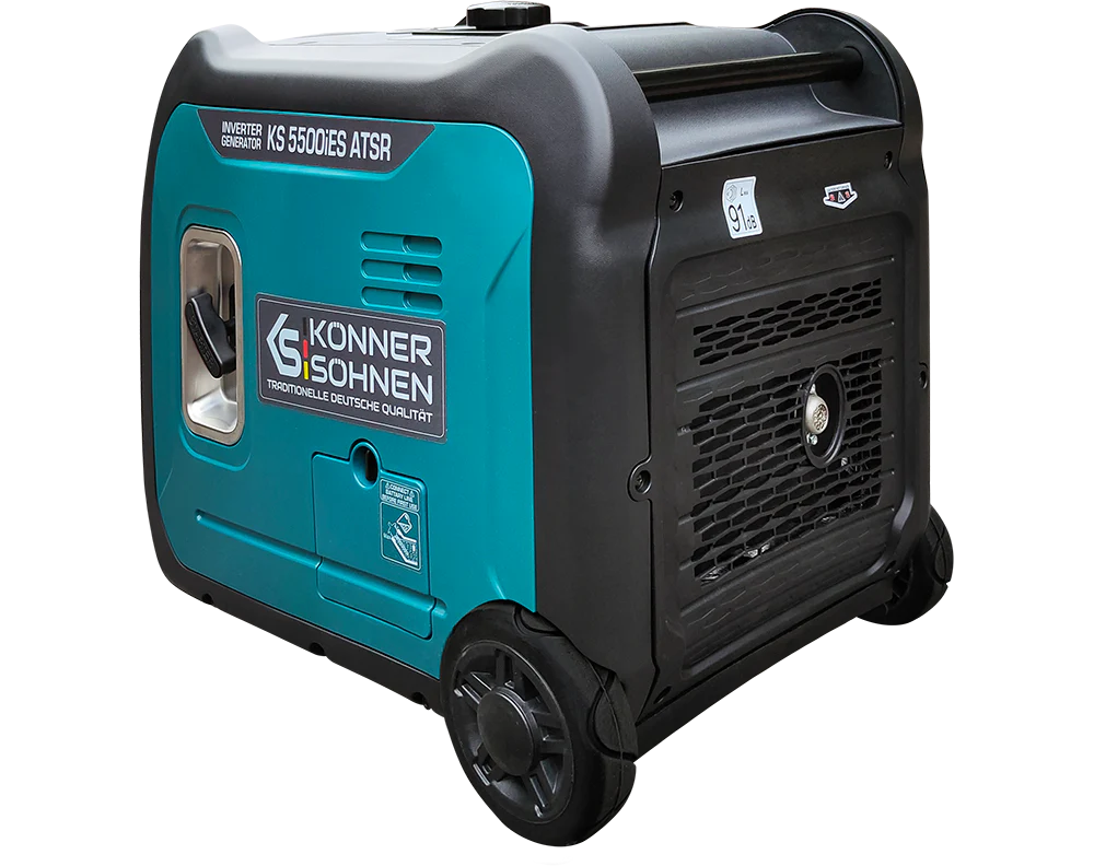 Generator cu invertor pe benzina Konner & Sohnen KS 5500iES ATSR, 5.5 kW, monofazat, pornire electrica, ATS optional [6]